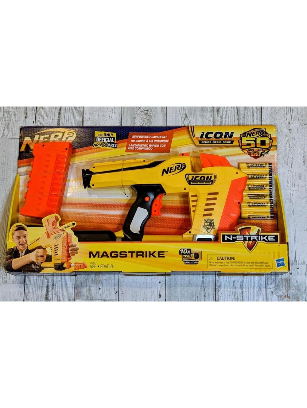 Nerf Magstrike AS-10 ICON Series N-Strike Elite 50th Anniversary Air Pump New